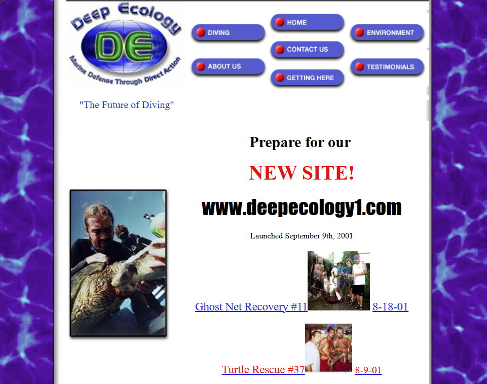 Screenshot of Deep Ecology