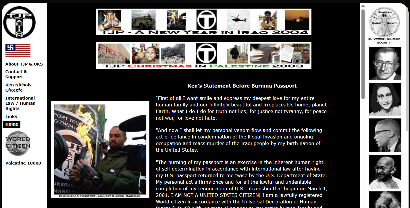 Screenshot of UK Society